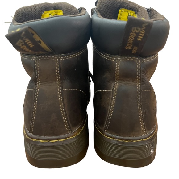 Dr. Martens Industrial Steal Toe Work Safety Boots Slip Resistant Men’s 12 - Picture 4 of 6